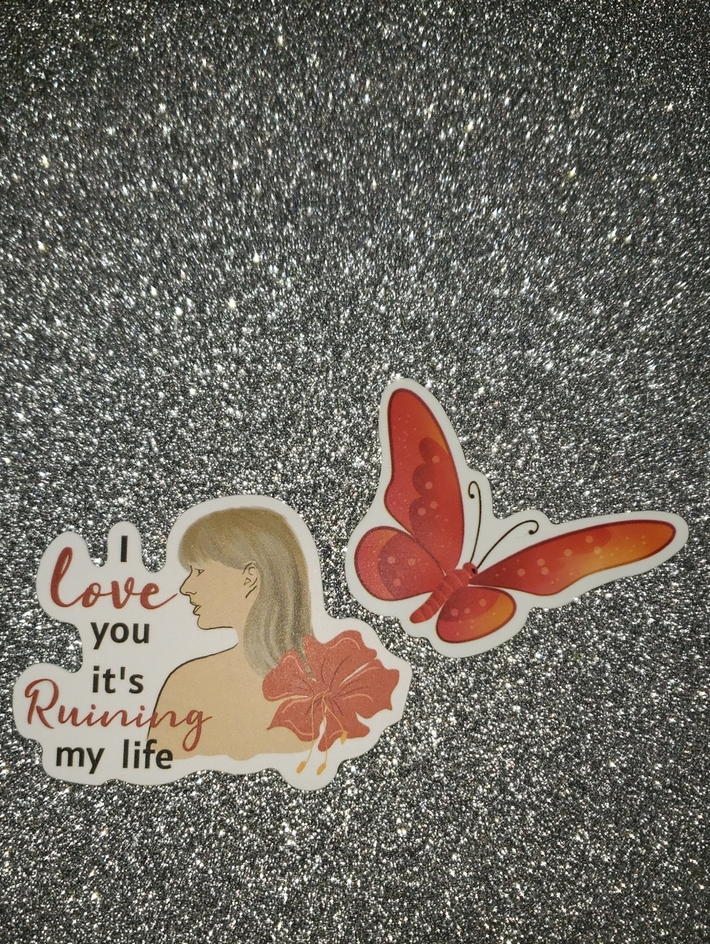 10/$10 Taylor Swift Waterproof Sticker Tortured Poets Department
